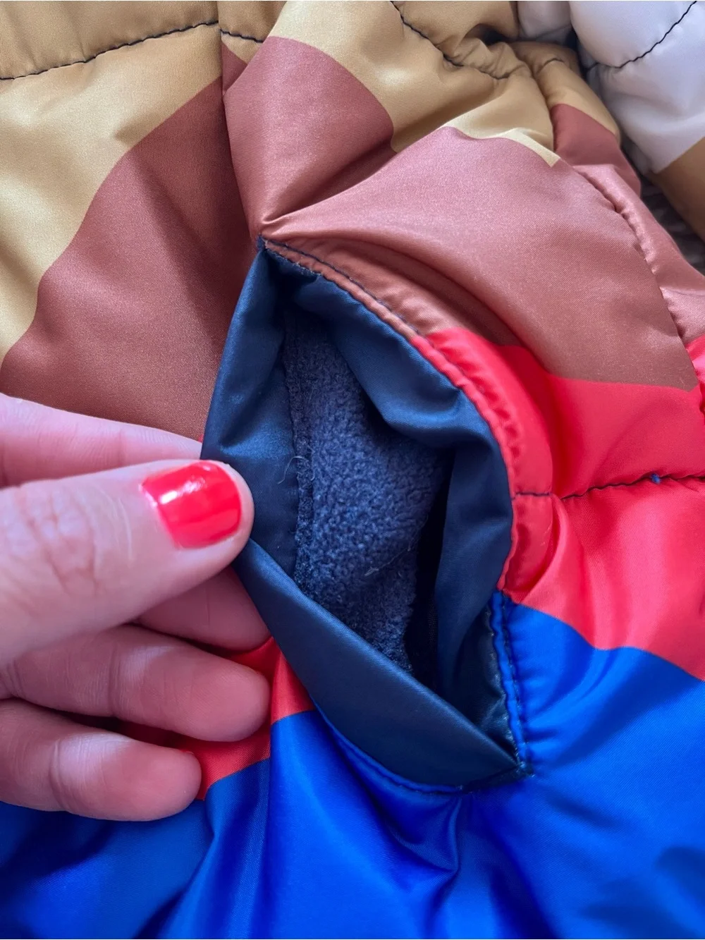 Old Navy Printed Puffer Toddler Jacket